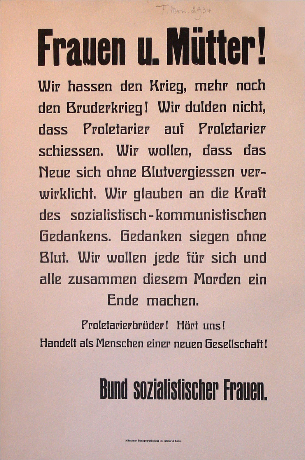 der Iden des März ist überschritten ...
