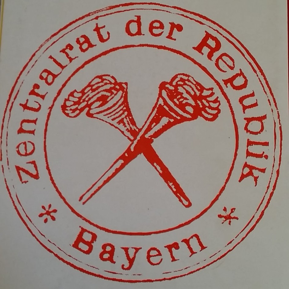 stempel zentralrat Republik Bayern