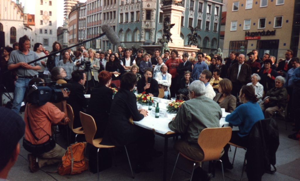 diskussion Marienplatz 1998