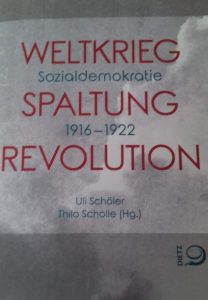  Weltkrieg-Sozialdemokratie Buchtitel